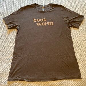 Wild + Free Casual Brown 'Book Worm' Tee